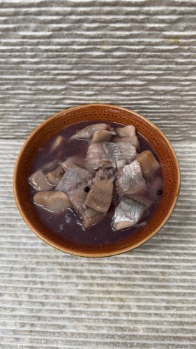 Haringhapjes in sherry
